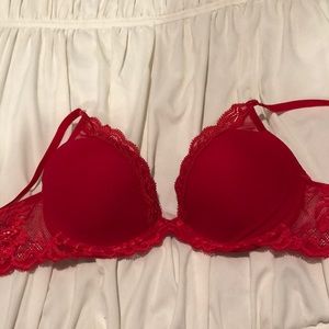 Natori Red Lace Bra